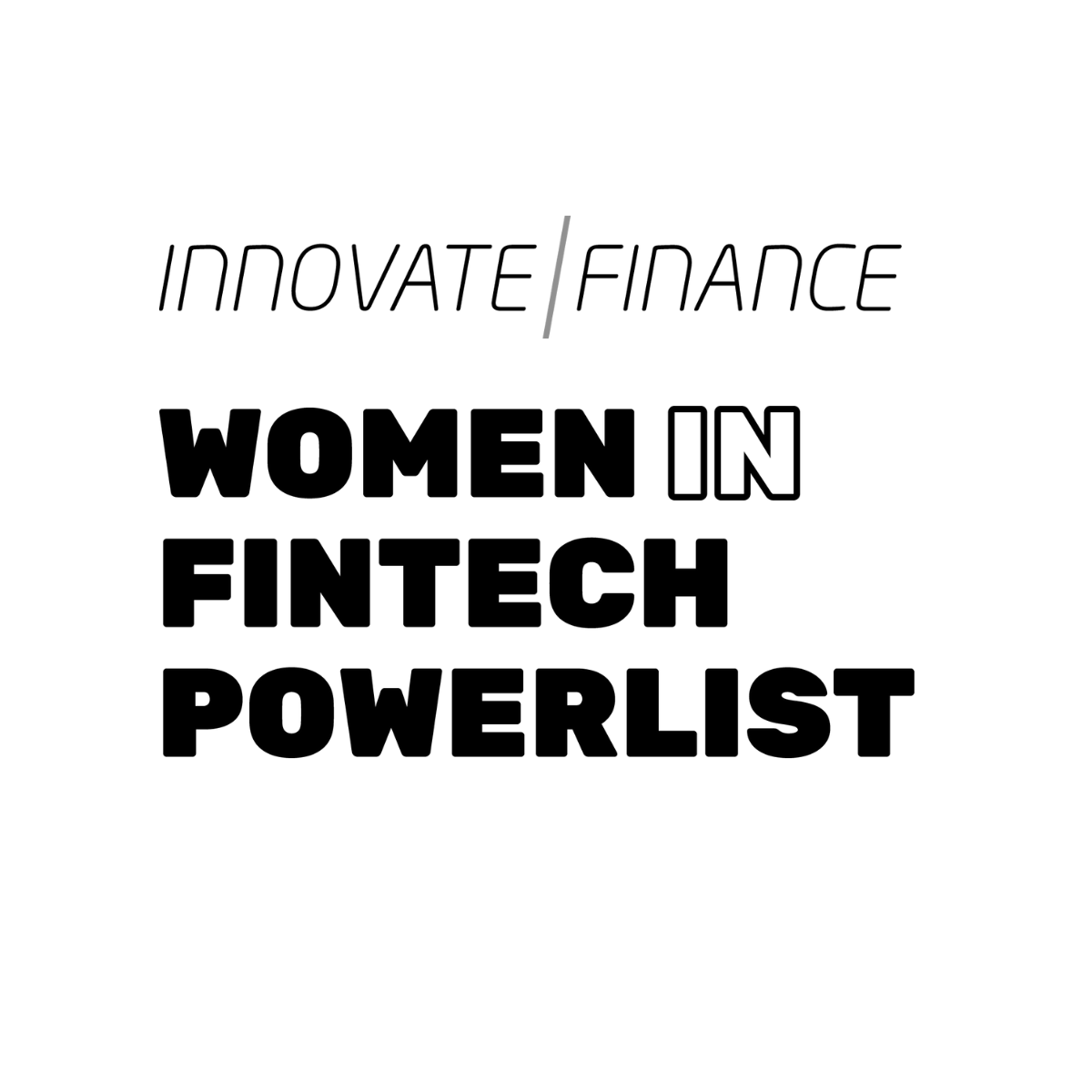 Innovate Finance Women in Fintech Powerlist